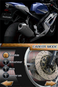 Suzuki Super-Bikes II: Riding Challenge - Screenshot - Game Select Image