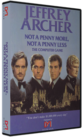 Jeffrey Archer: Not a Penny More, Not a Penny Less: The Computer Game - Box - 3D Image