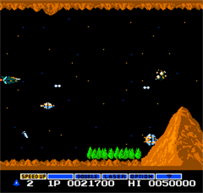 Vs. Gradius - Screenshot - Gameplay Image