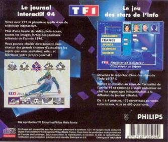 Le journal interactif 94 et le jeu des stars de l'info - Box - Back Image