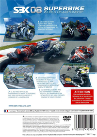 SBK: Superbike World Championship - Box - Back Image