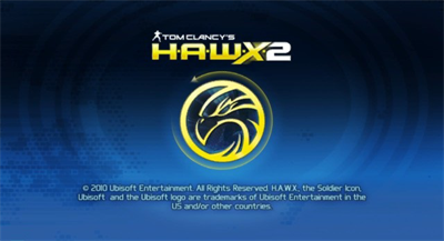 Tom Clancy's H.A.W.X 2 - Screenshot - Game Title Image