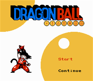 Dragon Ball Adventure - Screenshot - Game Title Image