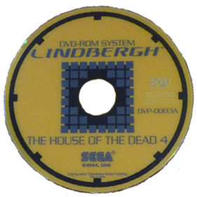 The House of the Dead 4 - Disc Image