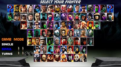 Mortal Kombat: Solano Edition - Screenshot - Game Select Image