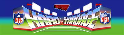 Hard Yardage - Arcade - Marquee Image