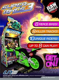 Super Bikes 3 - Advertisement Flyer - Front Image