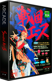 Samurai Aces - Box - 3D Image