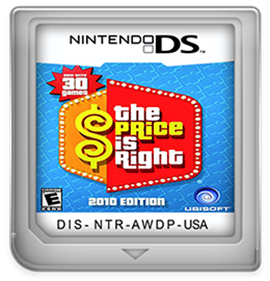 The Price is Right: 2010 Edition - Fanart - Cart - Front