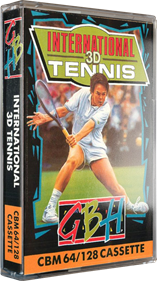 International 3D Tennis - Box - 3D Image