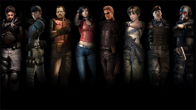 Resident Evil: The Mercenaries 3D - Fanart - Background Image