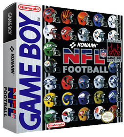 NFL Football - Box - 3D Image