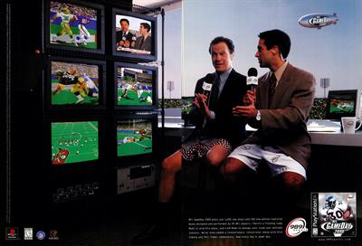 NFL GameDay 2000 - Advertisement Flyer - Front Image