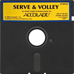 Serve & Volley - Disc Image