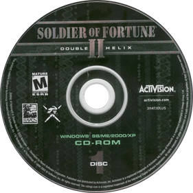 Soldier of Fortune II: Double Helix - Disc Image