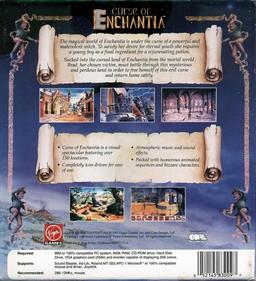 Curse of Enchantia - Box - Back Image