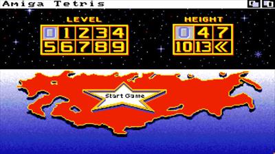 Tetris: The Soviet Challenge - Screenshot - Game Select Image
