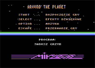 Around the Planet - Screenshot - Game Select Image