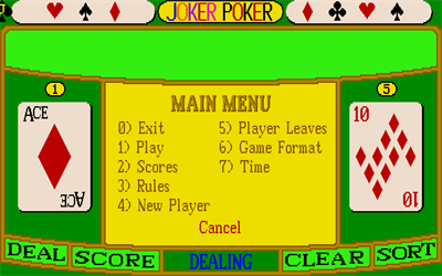 Aussie Joker Poker: A Gambling Game of Skill & Chance - Screenshot - Game Select Image