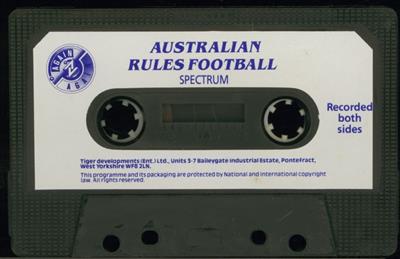 Australian Rules Football - Cart - Front Image