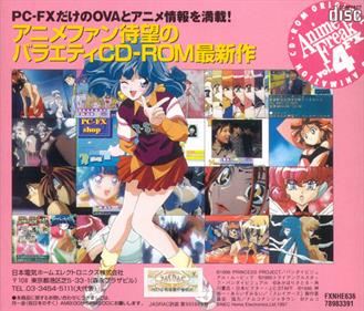 AnimeFreak FX Vol. 4 - Box - Back Image