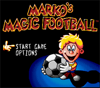 Marko's Magic Football - Screenshot - Game Title Image