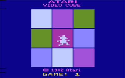 Atari Video Cube - Screenshot - Game Title Image