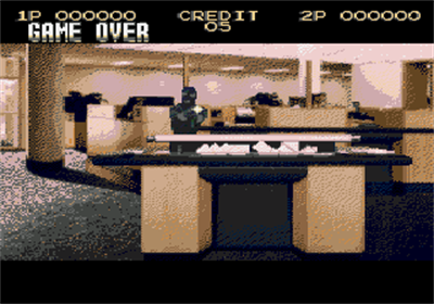 Lethal Enforcers - Screenshot - Game Over Image