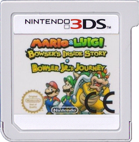Mario & Luigi: Bowser's Inside Story + Bowser Jr's Journey - Fanart - Cart - Front Image