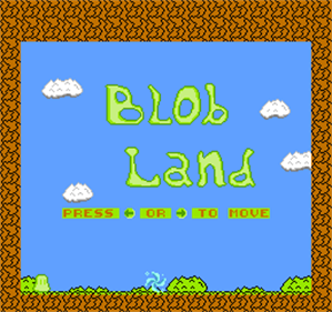 Blob Land - Screenshot - Game Title Image