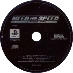 Need for Speed: Porsche Unleashed - Disc Image