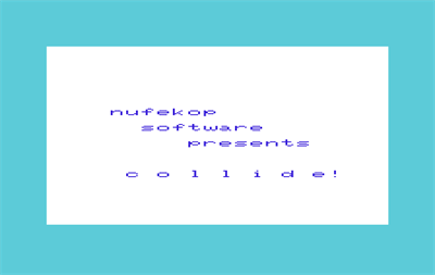 Collide - Screenshot - Game Title Image