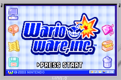 WarioWare, Inc.: Mega Microgame$! - Screenshot - Game Title Image