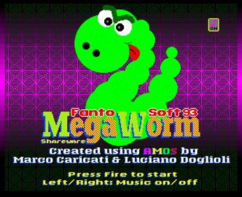 MegaWorm (Fanto Software) - Screenshot - Game Title Image