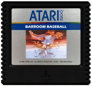 Barroom Baseball - Cart - Front Image