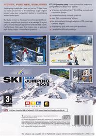 RTL Ski Jumping 2005 - Box - Back Image