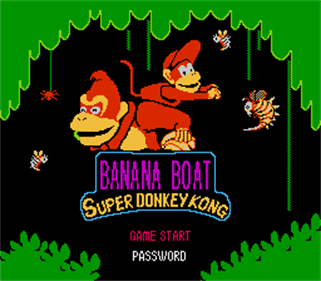Super Donkey Kong: Xiang Jiao Chuan - Screenshot - Game Title Image