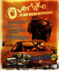Demolition Racer: No Exit - Advertisement Flyer - Front Image