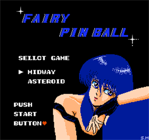 Fairy Pinball: Yousei Tachi no Pinball - Screenshot - Game Title Image
