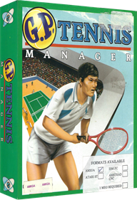 G.P. Tennis Manager - Box - 3D Image