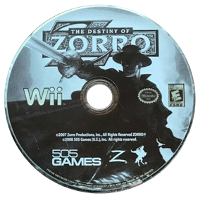 The Destiny of Zorro - Disc Image