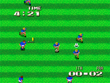 Formation Soccer: Human Cup '90 - Screenshot - Gameplay Image