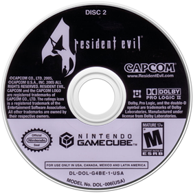 Resident Evil: 10th Anniversary Collection (Player's Choice) - Disc Image