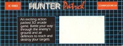 Hunter Patrol - Box - Back Image