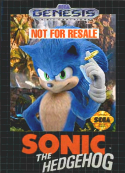 Teen Sonic in Sonic 1