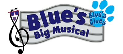 Blue's Clues: Blue's Big Musical - Clear Logo Image
