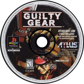 Guilty Gear - Disc Image