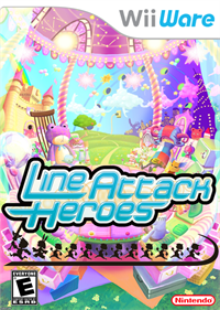 Line Attack Heroes - Fanart - Box - Front Image