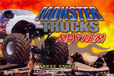 Monster Trucks Mayhem - Screenshot - Game Title Image