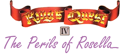 King's Quest IV: The Perils of Rosella - Clear Logo Image